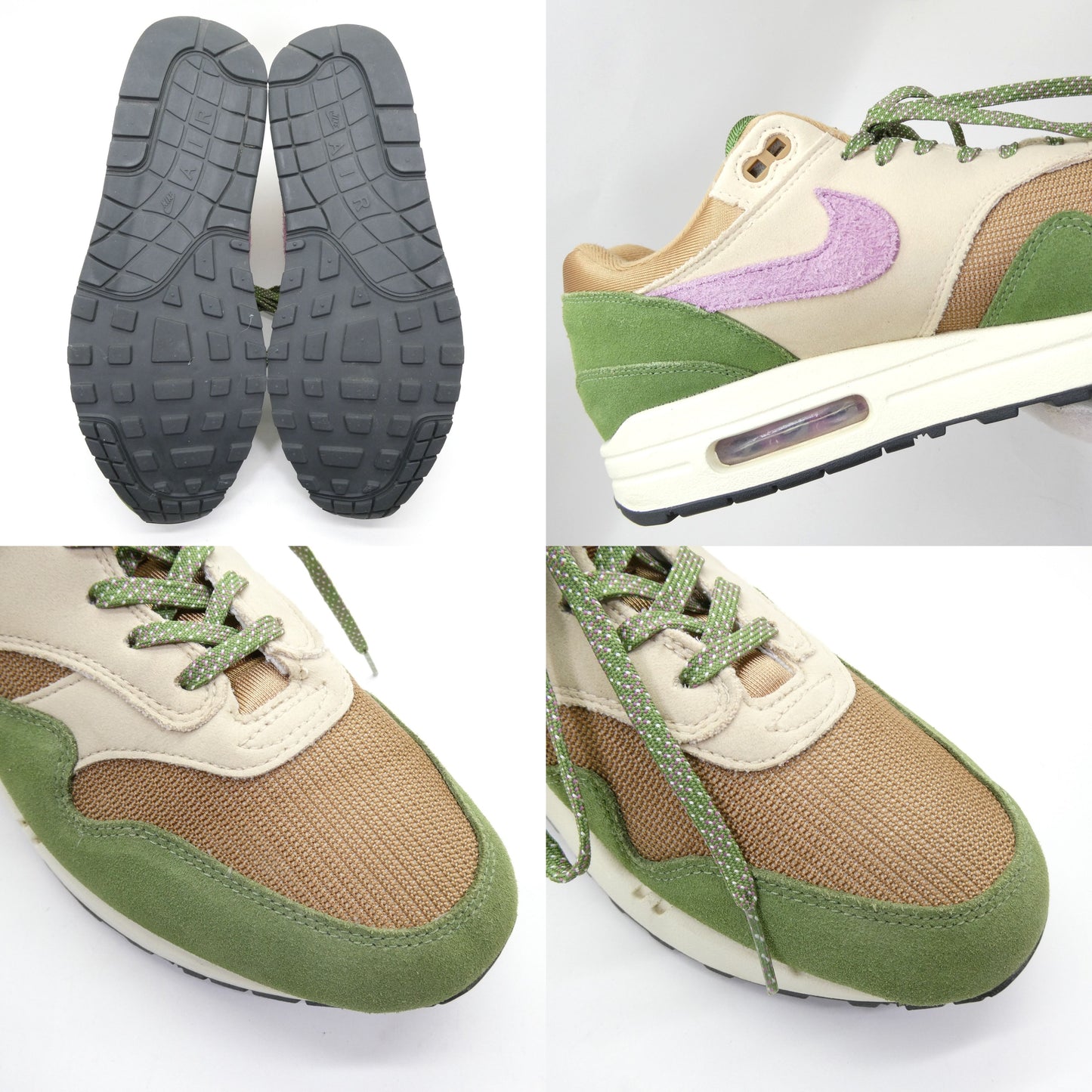 NIKE AIR MAX 1 NH Skunk 420 Multi Sneakers Size 29.0