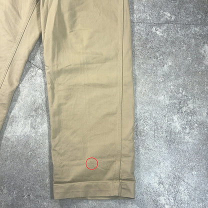 MILITARY 50s 60s French Army M52 Trousers Beige Size 35