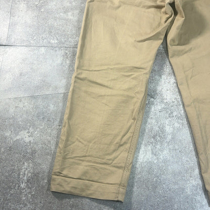 MILITARY 50s 60s French Army M52 Trousers Beige Size 35