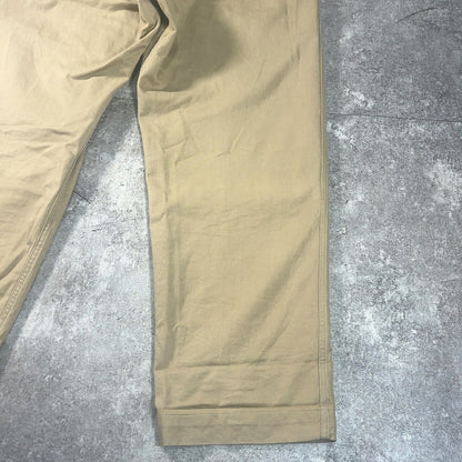 MILITARY 50s 60s French Army M52 Trousers Beige Size 35
