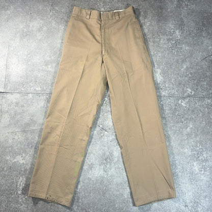 US ARMY 60s 70s Vintage Military Chino Pants Size 30R