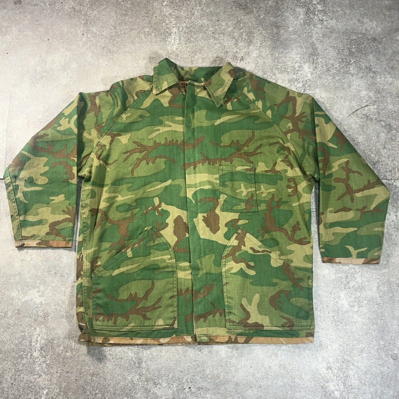 RANGER 80s Vintage Mitchell Camo Hunting Jacket Size XXL