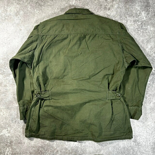 U.S.ARMY 60s Vintage Jungle Fatigue Cotton Jacket Size L