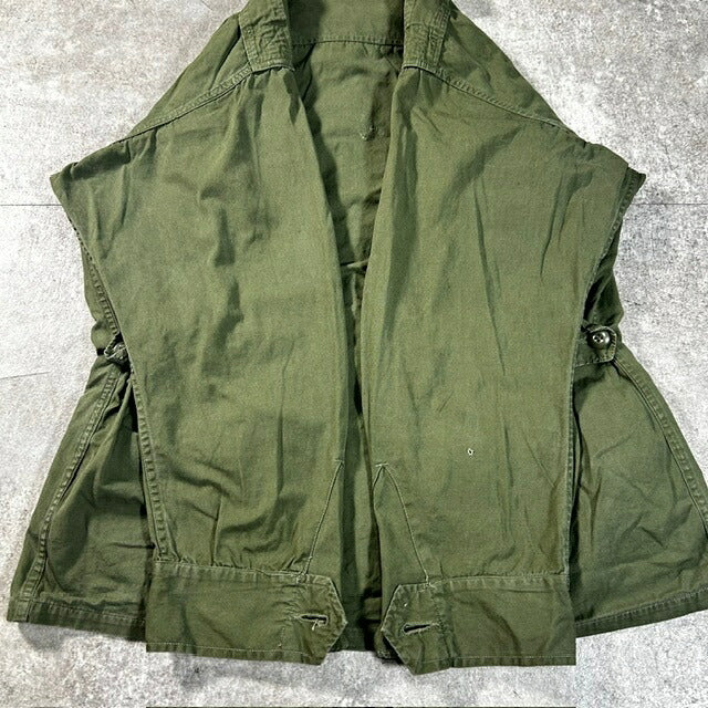 U.S.ARMY 60s Vintage Jungle Fatigue Cotton Jacket Size L