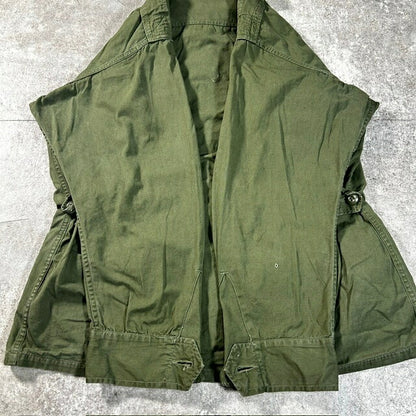 U.S.ARMY 60s Vintage Jungle Fatigue Cotton Jacket Size L