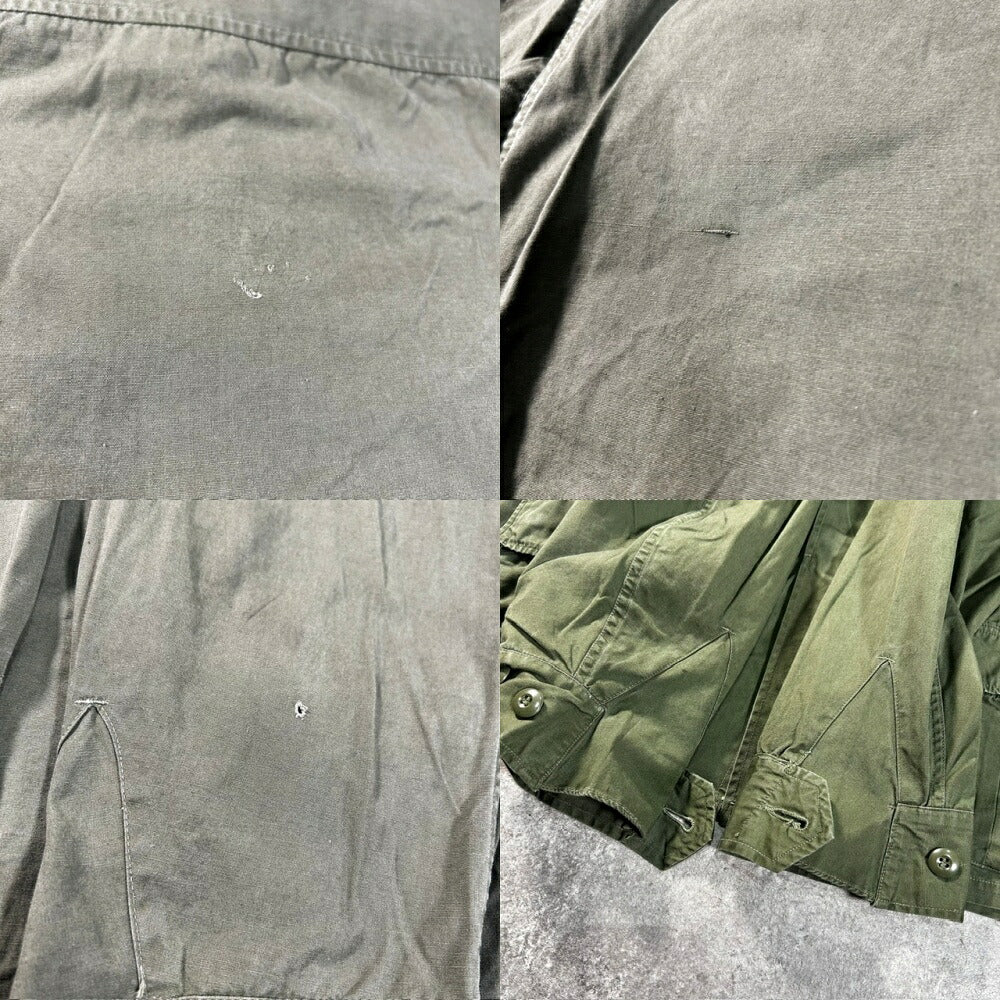 U.S.ARMY 60s Vintage Jungle Fatigue Cotton Jacket Size L