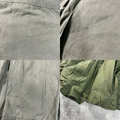 U.S.ARMY 60s Vintage Jungle Fatigue Cotton Jacket Size L