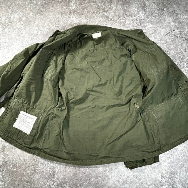 U.S.ARMY 60s Vintage Jungle Fatigue Cotton Jacket Size L