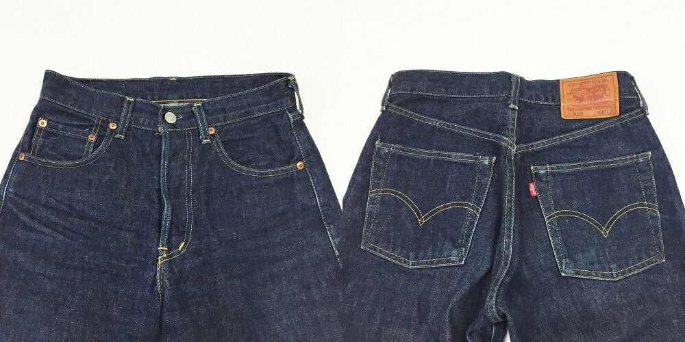 Levi's 98' 503B BIGE Indigo Denim Jeans Size 28