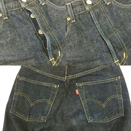 Levi's 98' 503B BIGE Indigo Denim Jeans Size 28