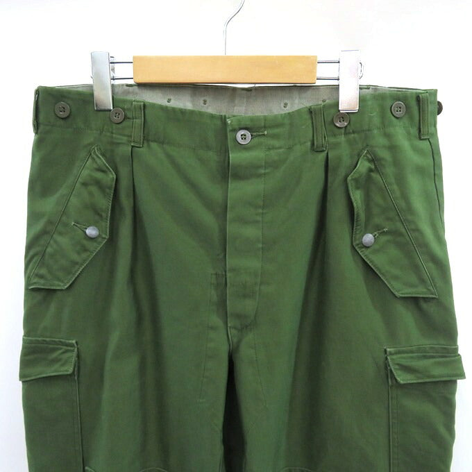 Swedish Military M59 Khaki Cargo Pants Size C54