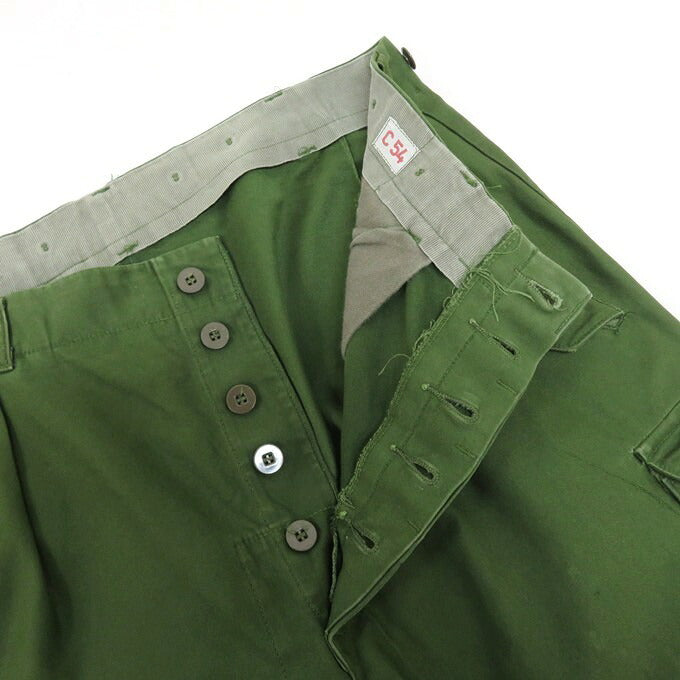 Swedish Military M59 Khaki Cargo Pants Size C54