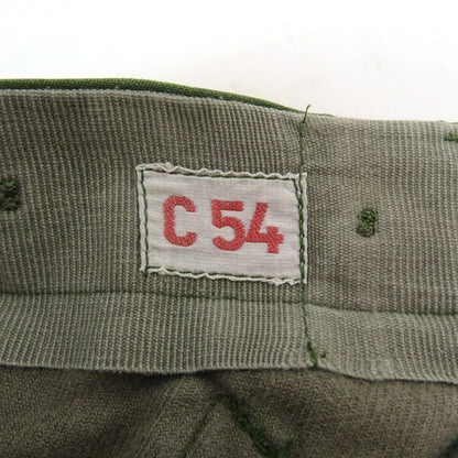 Swedish Military M59 Khaki Cargo Pants Size C54