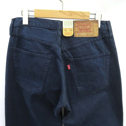Levi's 90s USA 501 Navy Color Denim Pants Size W36