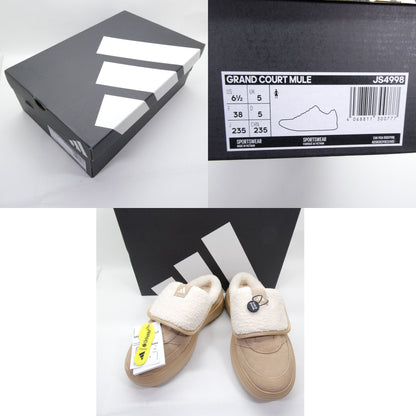 SANDSTONE adidas Grand Court Mule Sandals Beige Size 5.5