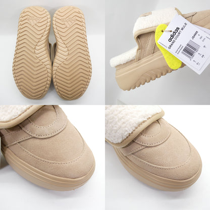 SANDSTONE adidas Grand Court Mule Sandals Beige Size 5.5