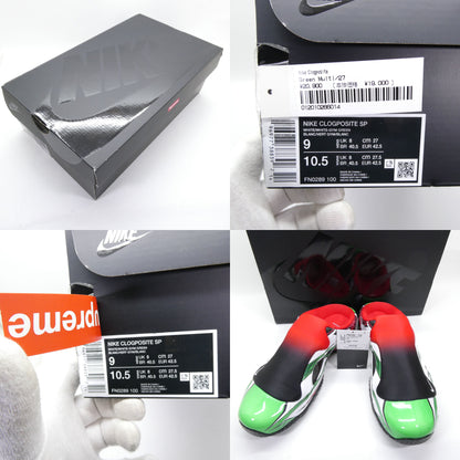 Supreme x Nike Clogposite SP Sneakers White Green Red