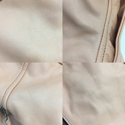HARLEY DAVIDSON Pink Double Rider Leather Jacket Size L