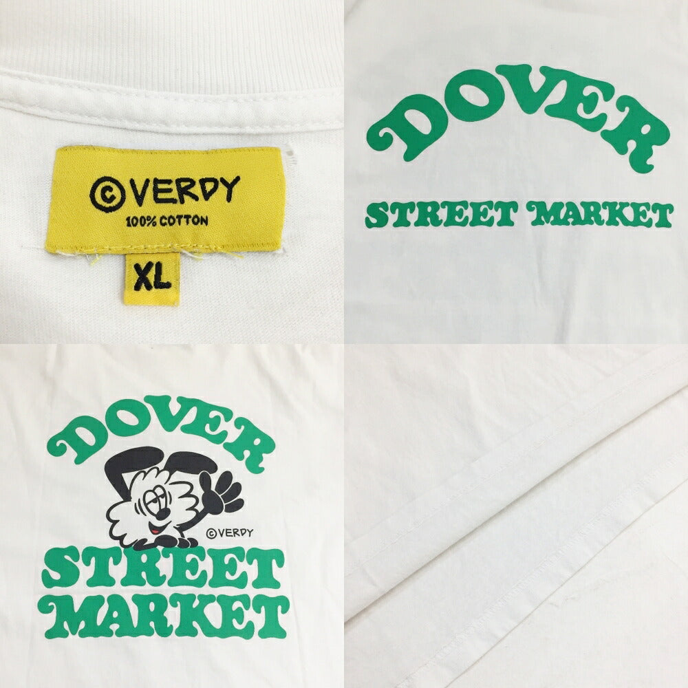 Verdy x DSM T-Shirt White Size XL