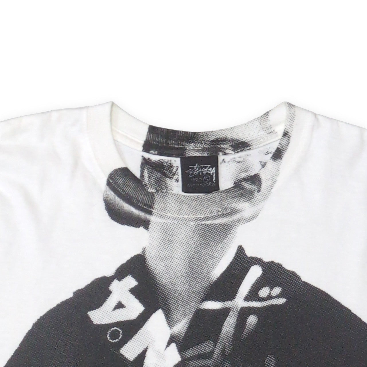 STUSSY 25AW Lady Paris Pigment Dyed Graphic T-Shirt Size M