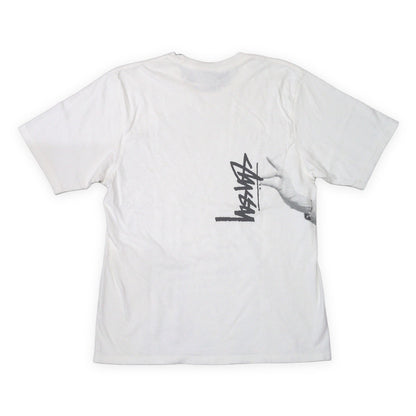 STUSSY 25AW Lady Paris Pigment Dyed Graphic T-Shirt Size M
