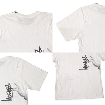 STUSSY 25AW Lady Paris Pigment Dyed Graphic T-Shirt Size M