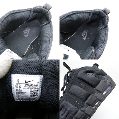 NIKE AIR MORE UPTEMPO LOW Black Sneakers