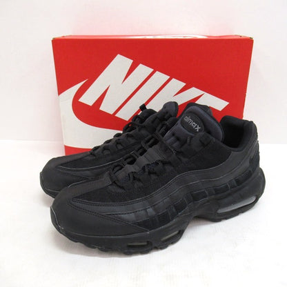 NIKE AIR MAX 95 Essential Black Dark Grey Sneakers Size 29cm