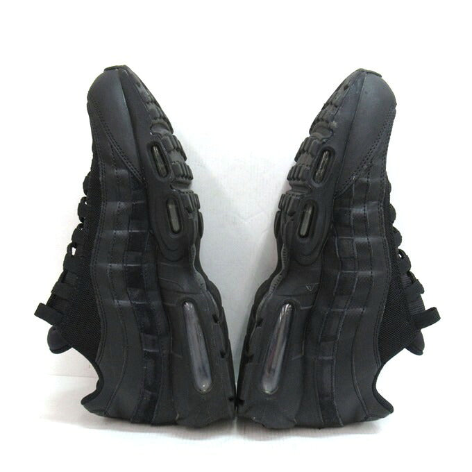 NIKE AIR MAX 95 Essential Black Dark Grey Sneakers Size 29cm