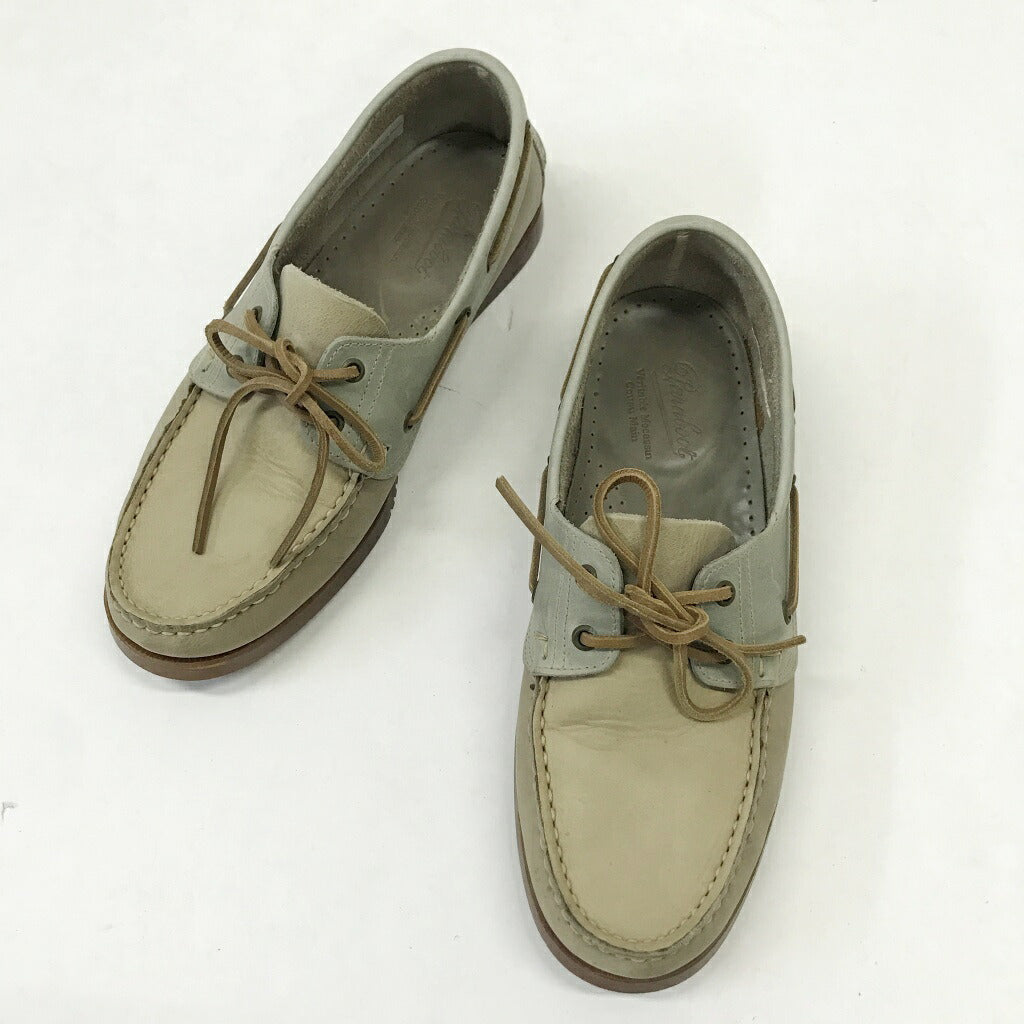 PARABOOT Barth Deck Shoes Beige Boots Size A