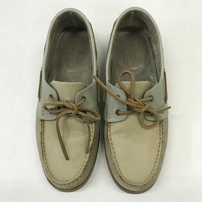 PARABOOT Barth Deck Shoes Beige Boots Size A