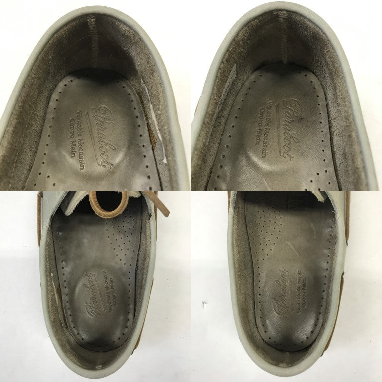 PARABOOT Barth Deck Shoes Beige Boots Size A