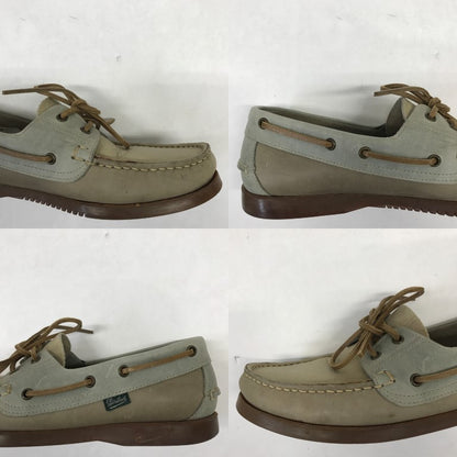 PARABOOT Barth Deck Shoes Beige Boots Size A