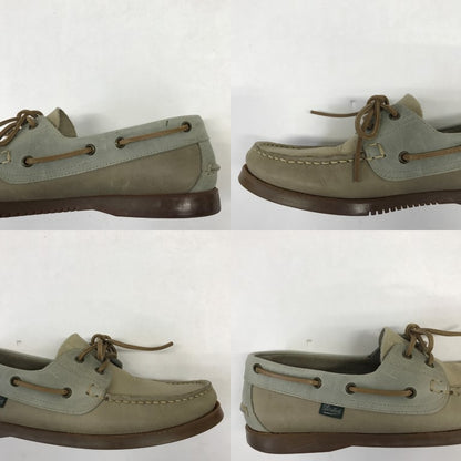 PARABOOT Barth Deck Shoes Beige Boots Size A