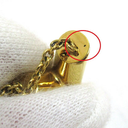 LOUIS VUITTON Essential V Gold Necklace Size ONE SIZE