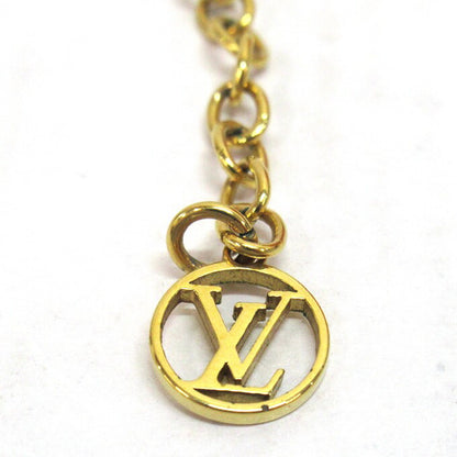 LOUIS VUITTON Essential V Gold Necklace Size ONE SIZE