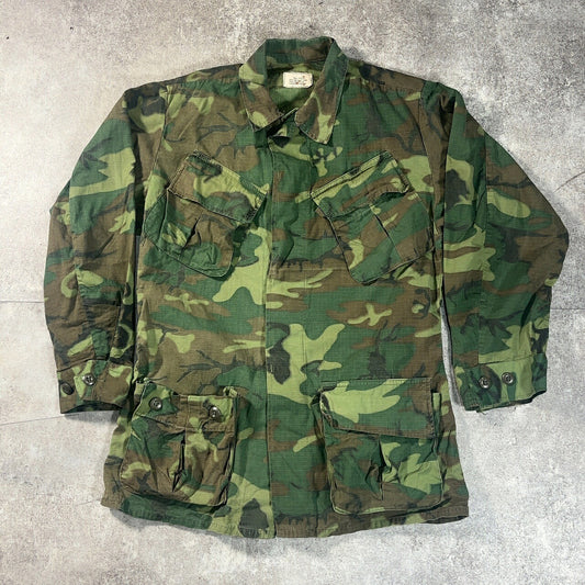 U.S.ARMY 60s Jungle Fatigue Jacket Green Size S
