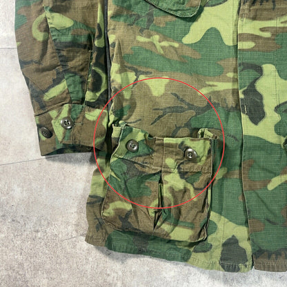 U.S.ARMY 60s Jungle Fatigue Jacket Green Size S