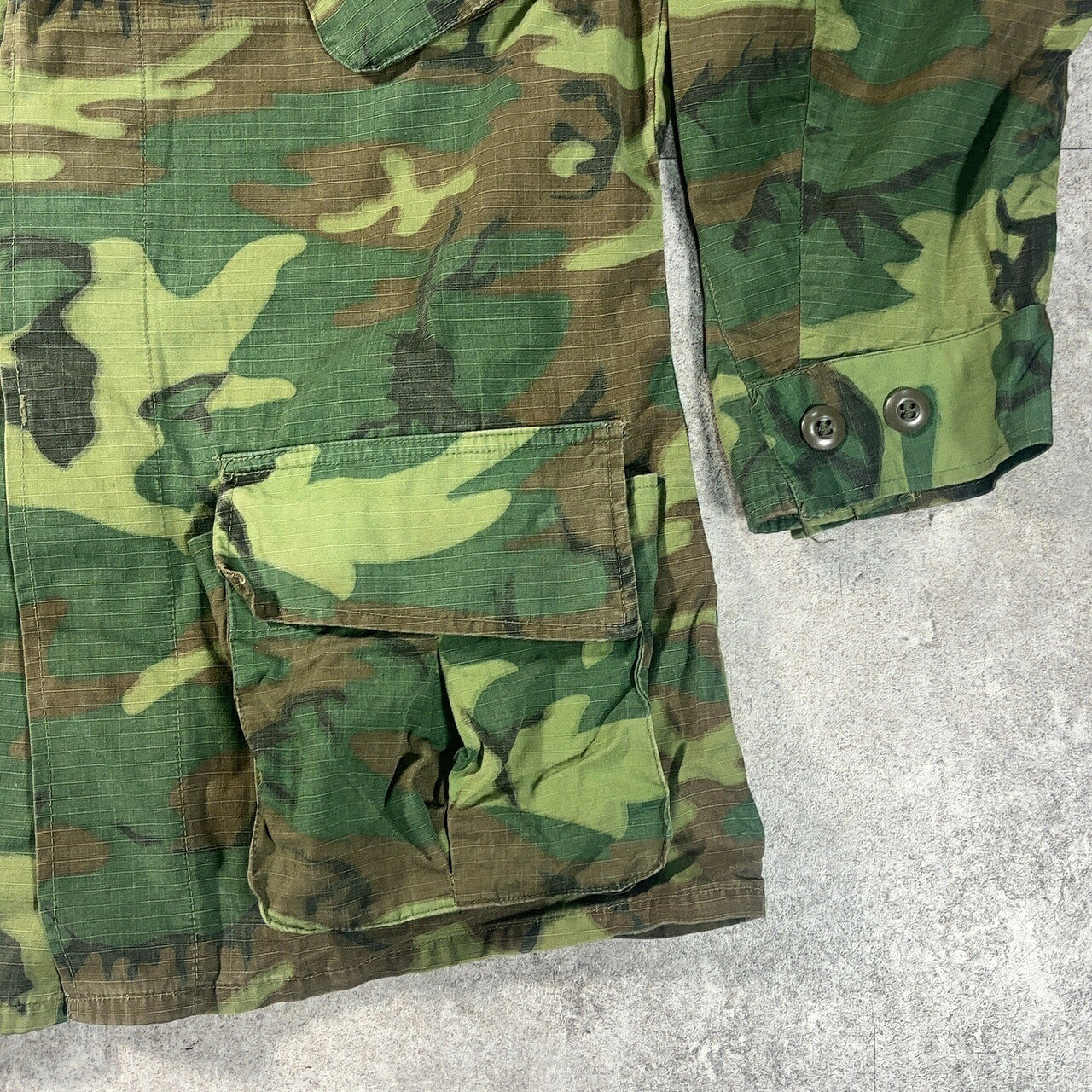 U.S.ARMY 60s Jungle Fatigue Jacket Green Size S