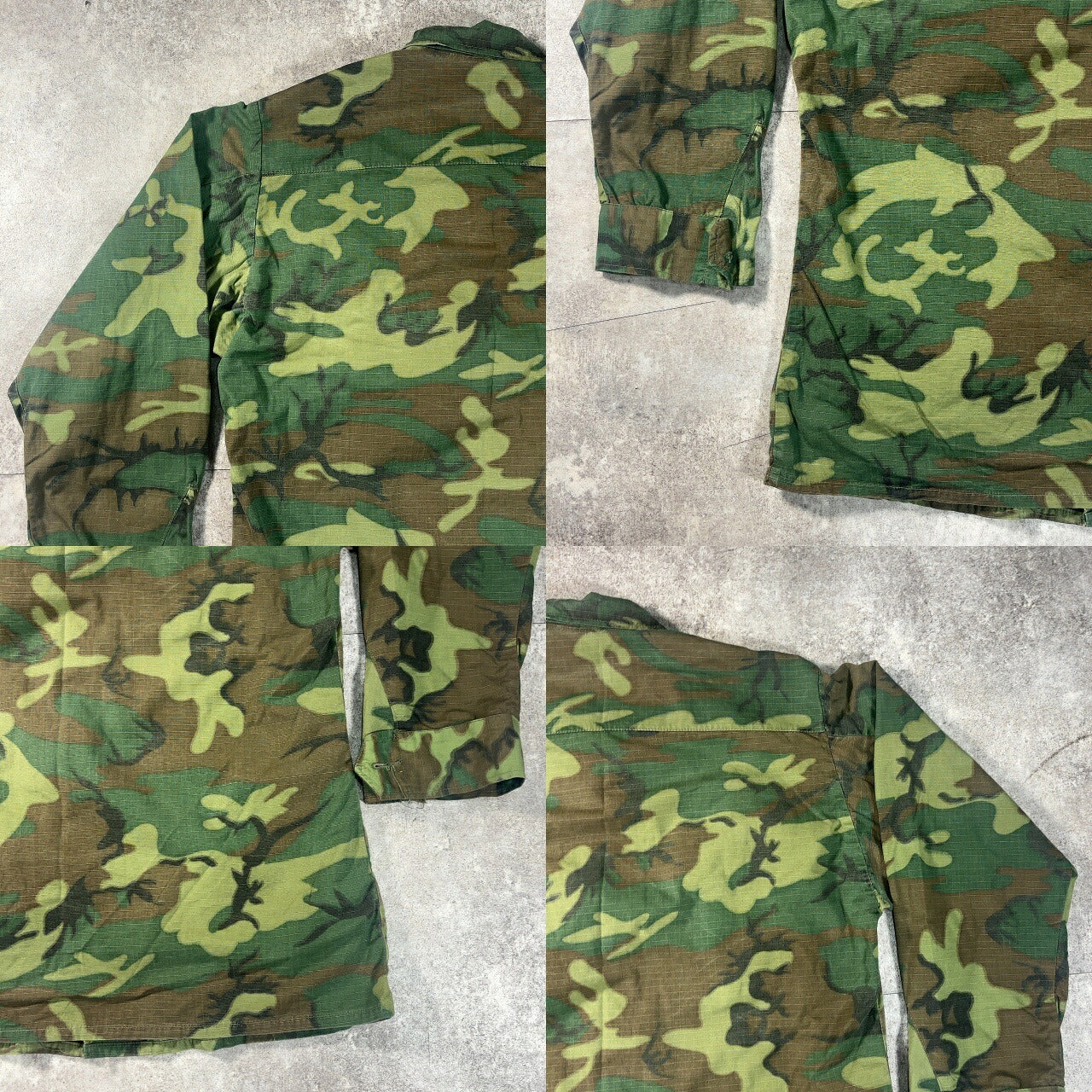 U.S.ARMY 60s Jungle Fatigue Jacket Green Size S