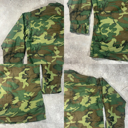 U.S.ARMY 60s Jungle Fatigue Jacket Green Size S