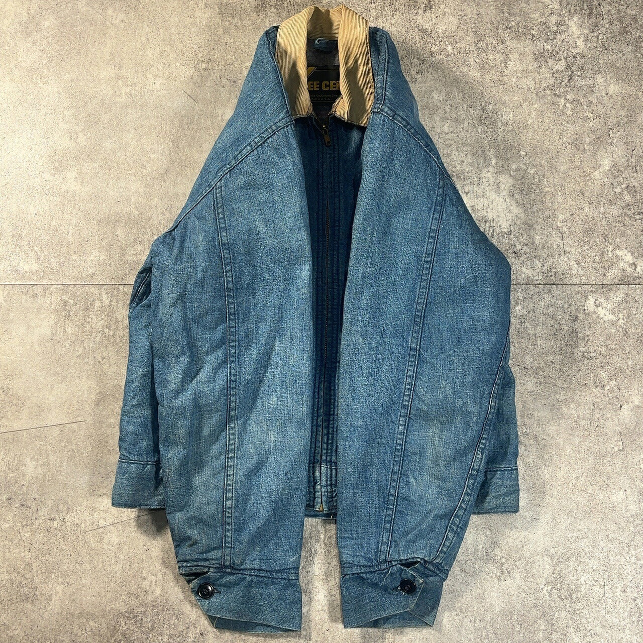 WASHINGTON DEE CEE 70s Denim Work Jacket Blue Size M