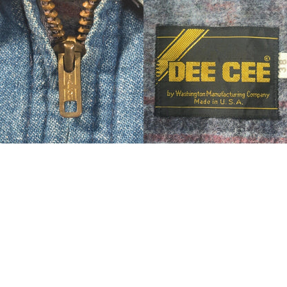 WASHINGTON DEE CEE 70s Denim Work Jacket Blue Size M