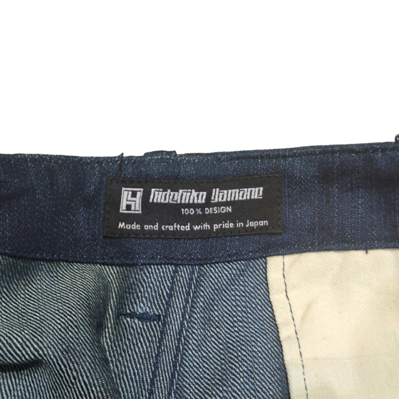 EVISU H. Yamane Japanese Denim Work Jeans Blue Size 32