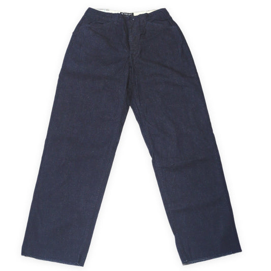 EVISU H. Yamane Nep Denim Work Jeans Blue Size 34