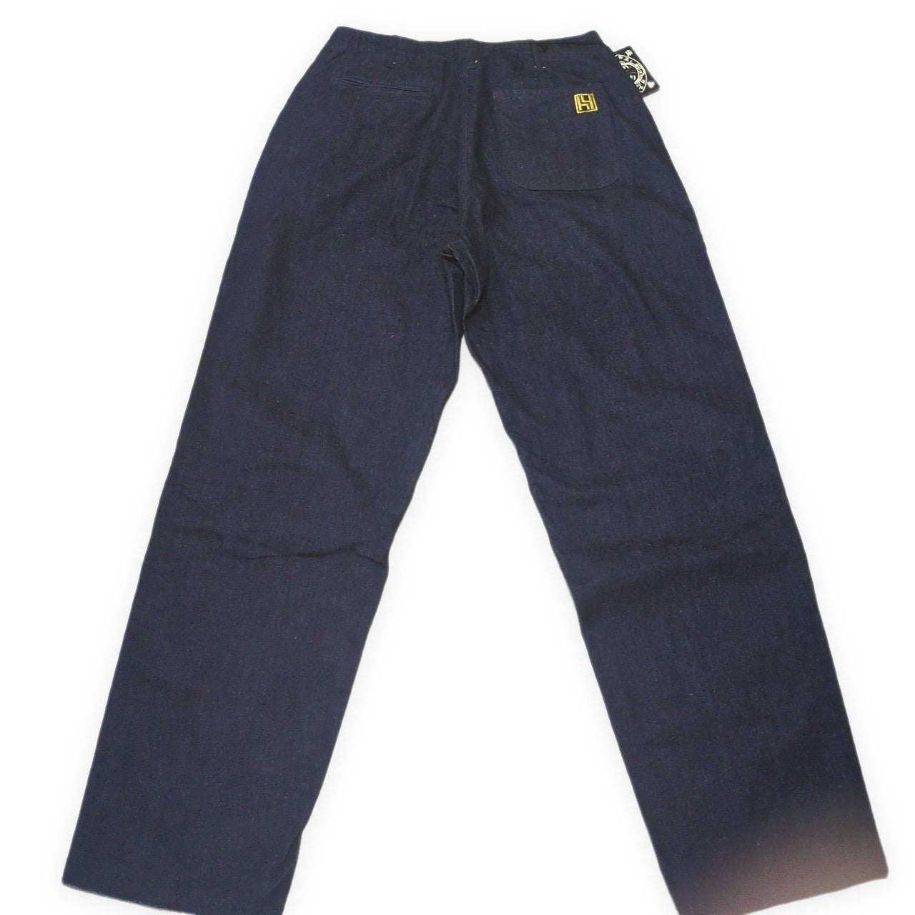 EVISU H. Yamane Nep Denim Work Jeans Blue Size 34