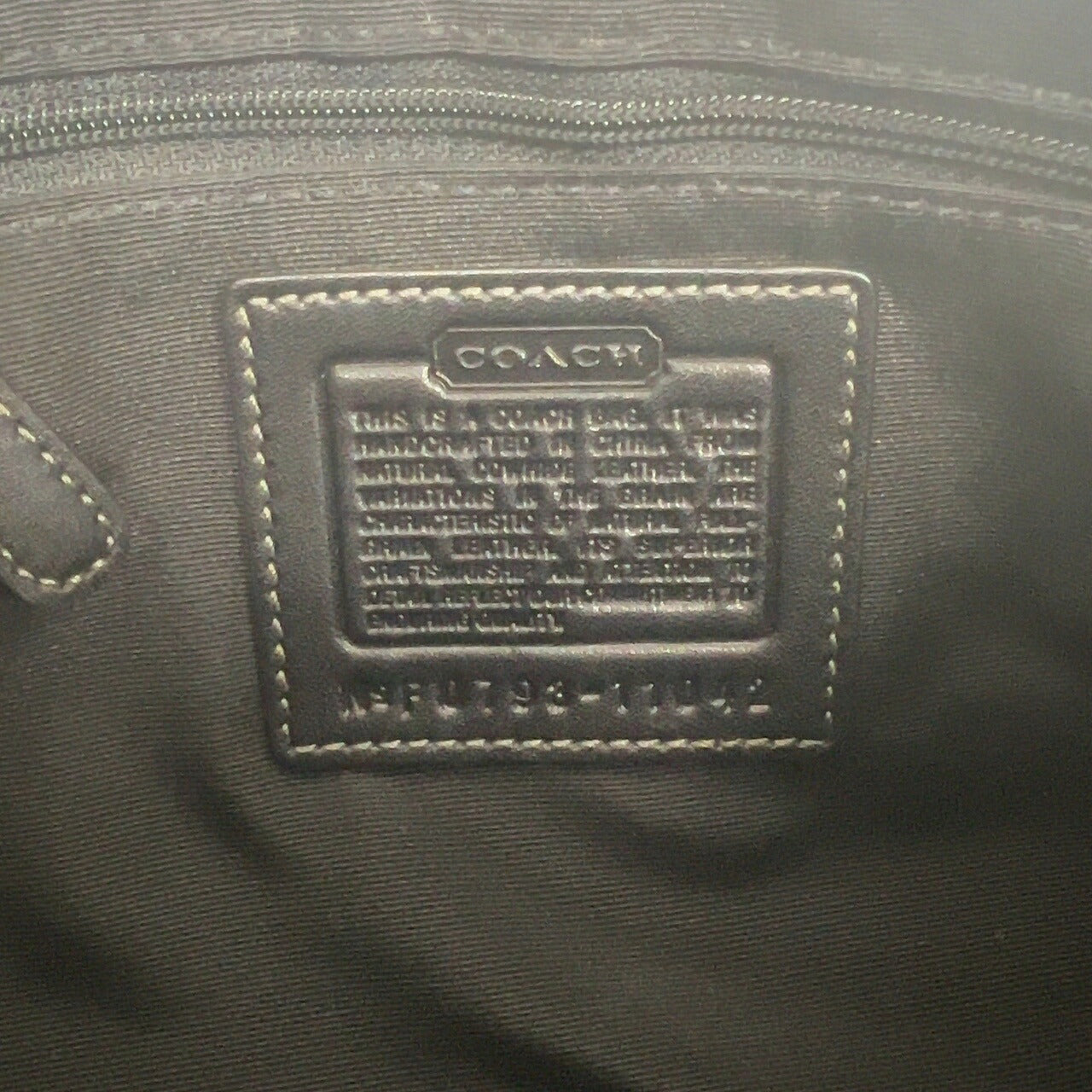 COACH Leather Turnlock Shoulder Bag Black Size ONE SIZE
