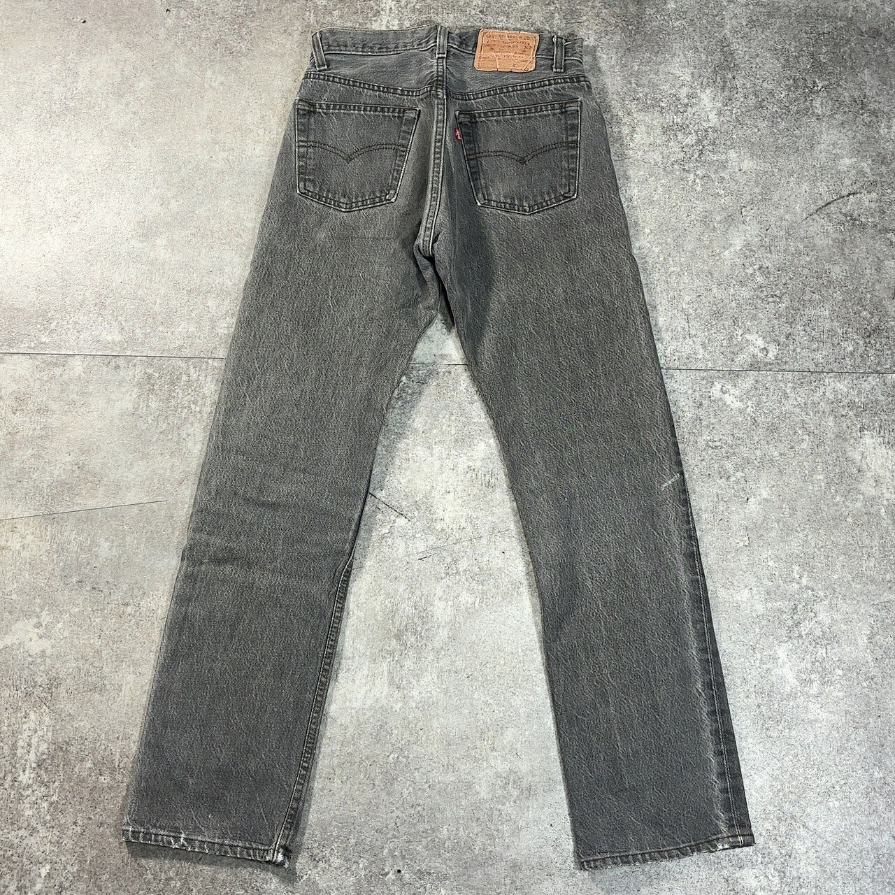 LEVI'S 80's 501 Pre-Dyed Black Denim Jeans USA Made Size W29