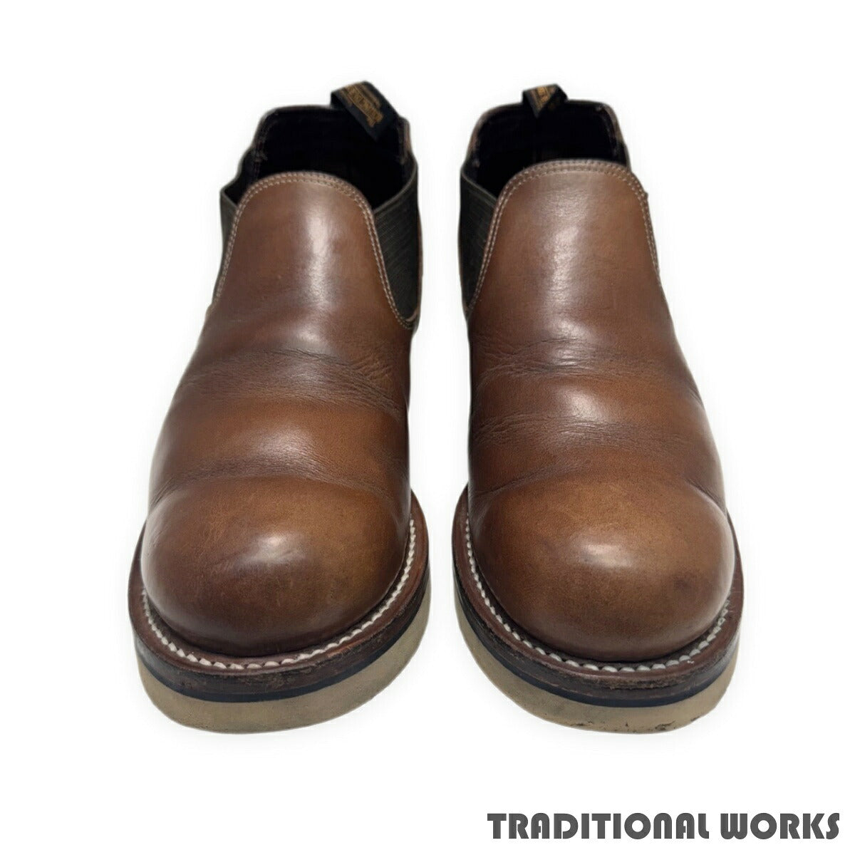 ROLLING DUB TRIO SLOTH Chromexcel Leather Boots Brown Size 9