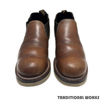 ROLLING DUB TRIO SLOTH Chromexcel Leather Boots Brown Size 9